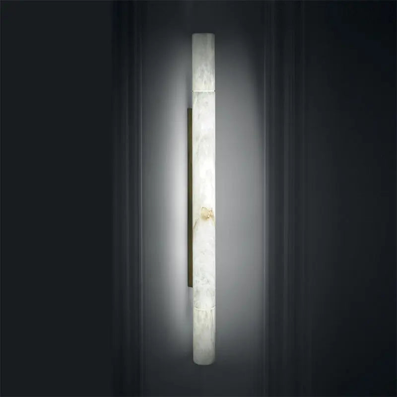 Alabaster Linear Stone Light Wall Sconce — product view