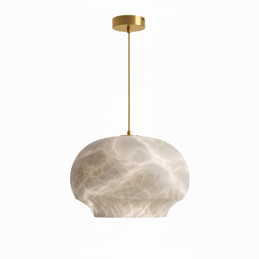 Alabaster Dome Lighting Fixture — product view