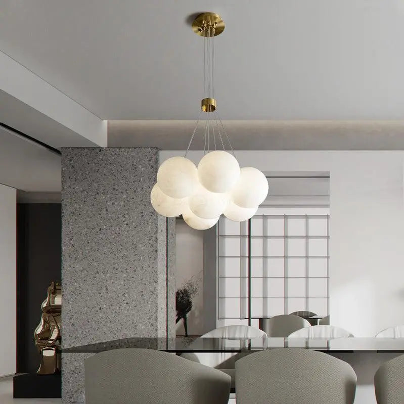 Modern Pearl Alabaster Light — alternate product view 7