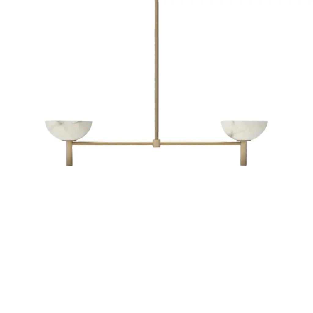 Alabaster Kitchen Island Light — alternate product view 1