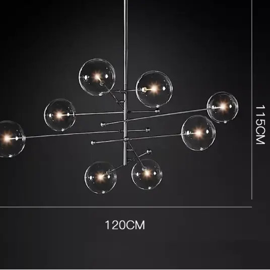 Postmodern LED Chandelier — alternate product view 11