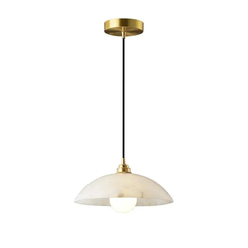 Alabaster Dome Pendant Light — product view