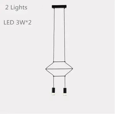 Postmodern Long Chandelier — alternate product view 15