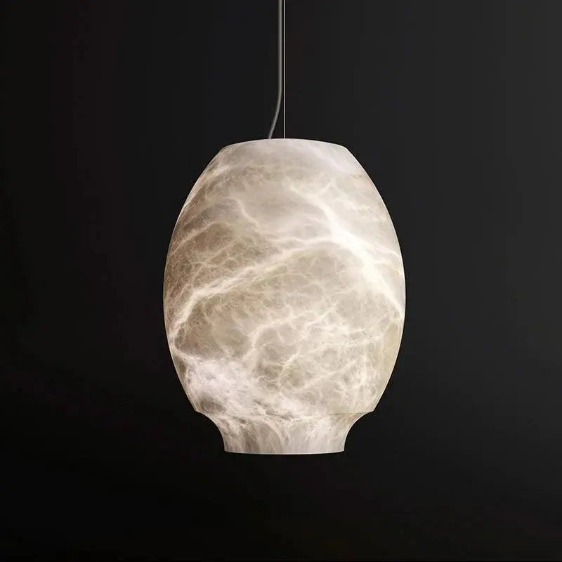 Alabaster Lantern Pendant Light — alternate product view 1