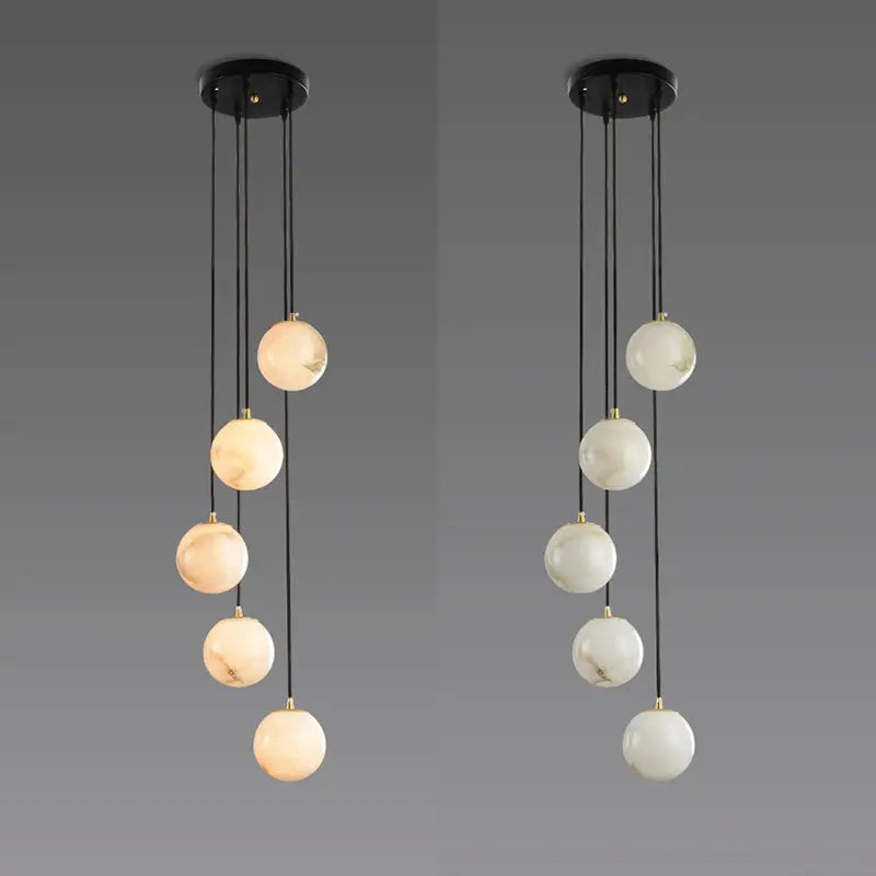 Marble Chandelier Global Pendant — alternate product view 6