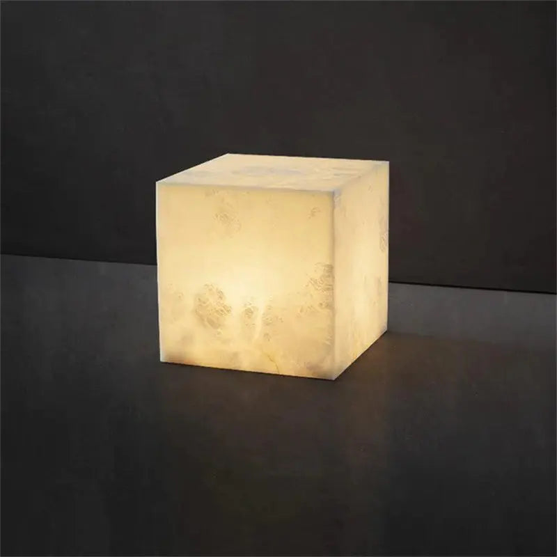 Cubic Handmade Alabaster Pendant Chandelier — alternate product view 5