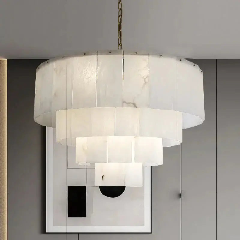 Marble Chandelier Modern Multi-Layer — product view