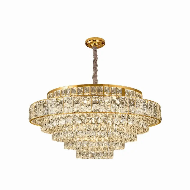 Crystal Elegant Chandelier Design — close-up design detail