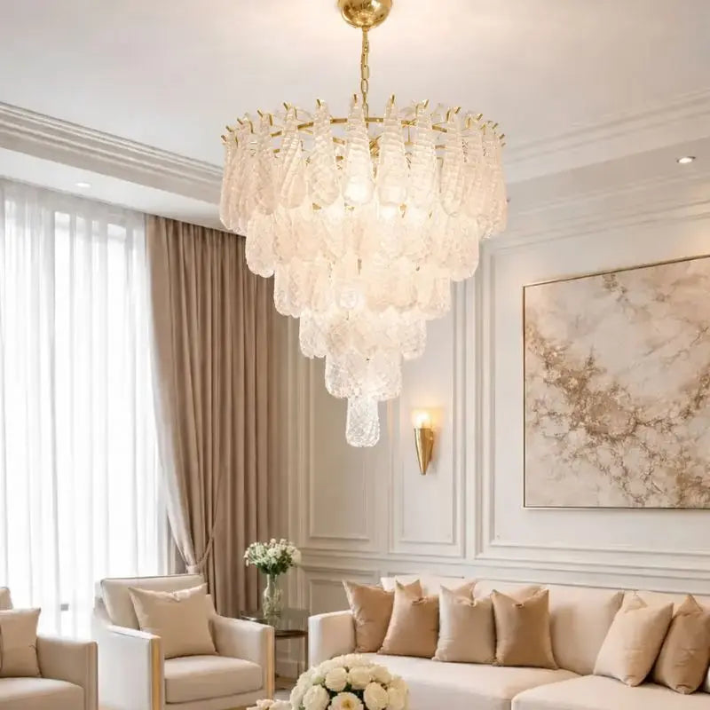 Glass Leaf Pendant Light — alternate product view 2