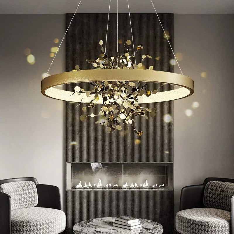 Modern Abstract Chandelier — alternate product view 4