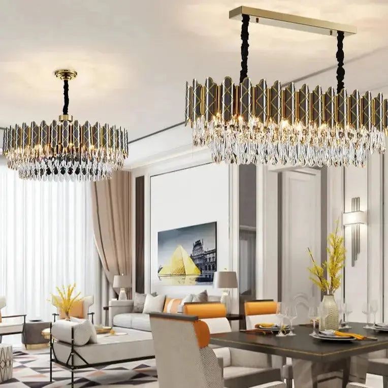 X Shape Modern Chandelier — alternate product view 5