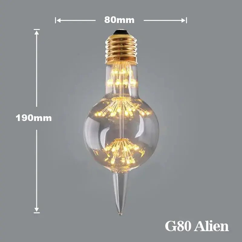 LED Edison Vintage Starry Sky Lamp — alternate product view 12