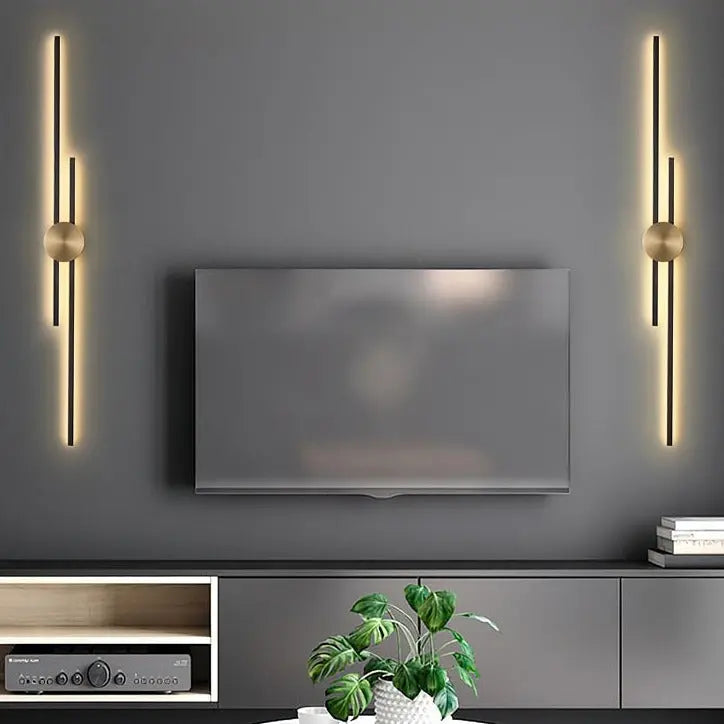 Luxury Minimalist Creative Copper Wall Light — alternate product view 3
