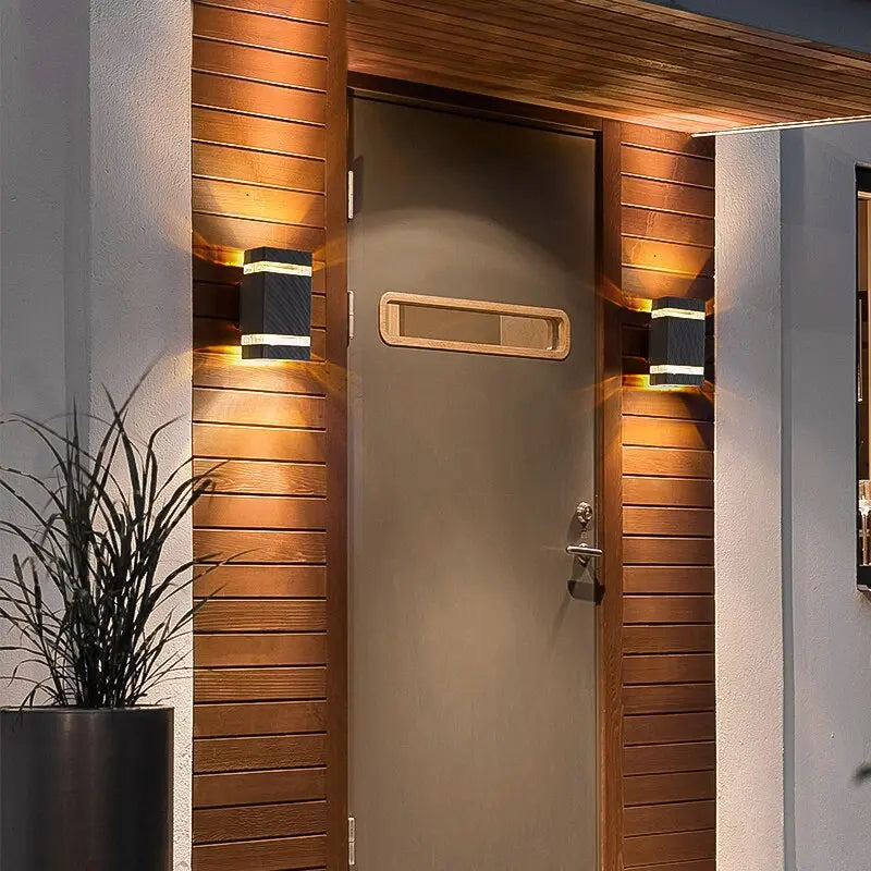 Outdoor Aluminum Waterproof Wall Mounted Lamp — alternate product view 7