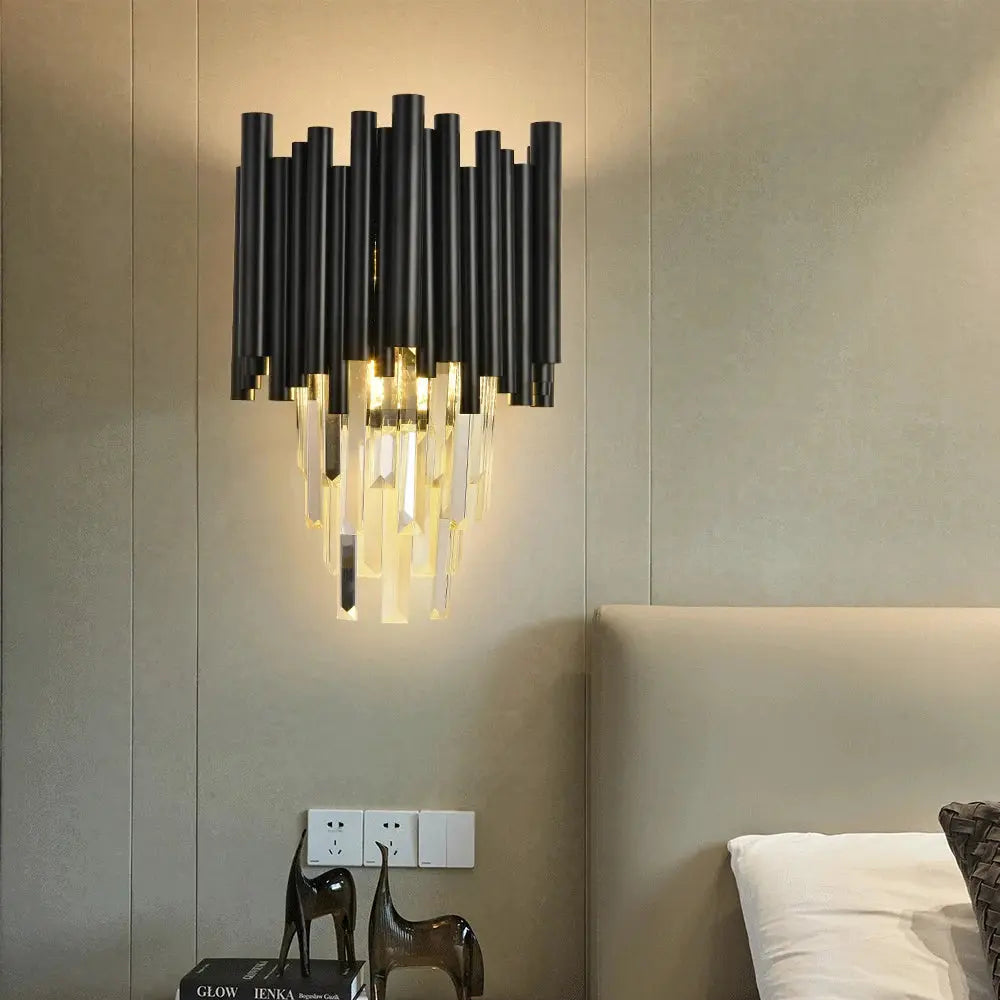 Modern Black Wall Lamp — alternate product view 2