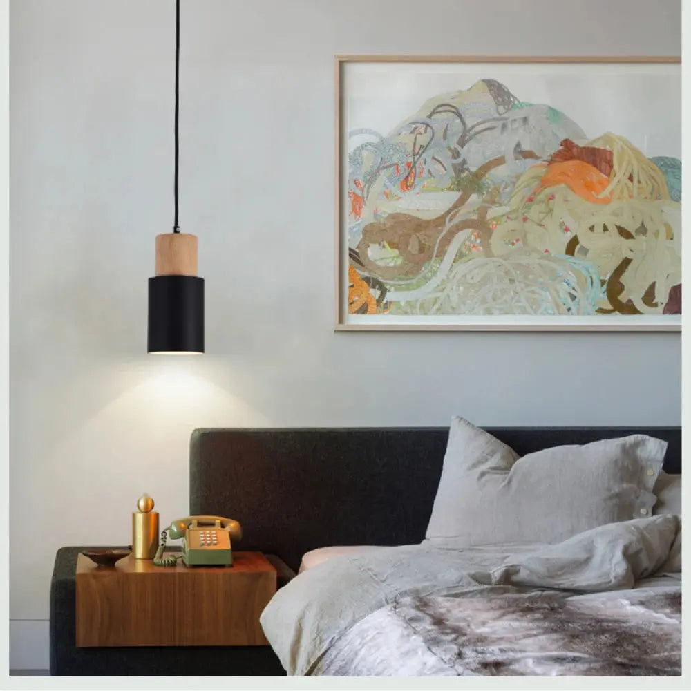 Designer Wooden Pendant Lights — alternate product view 4