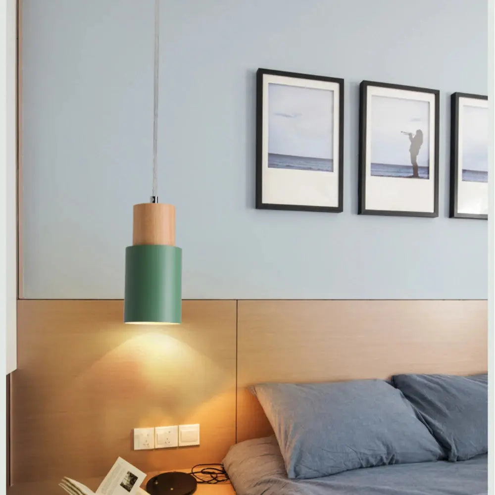 Designer Wooden Pendant Lights — alternate product view 2
