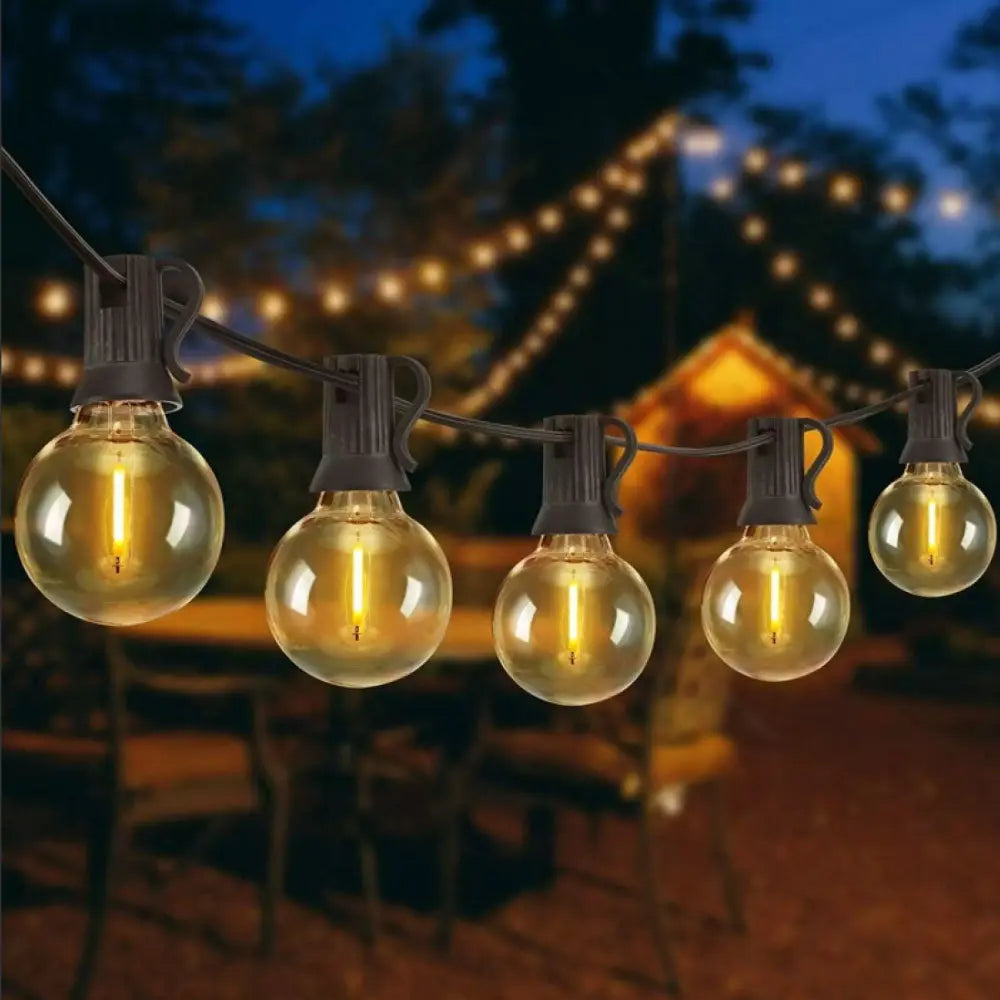 The Solar String Outdoor Lights — product view