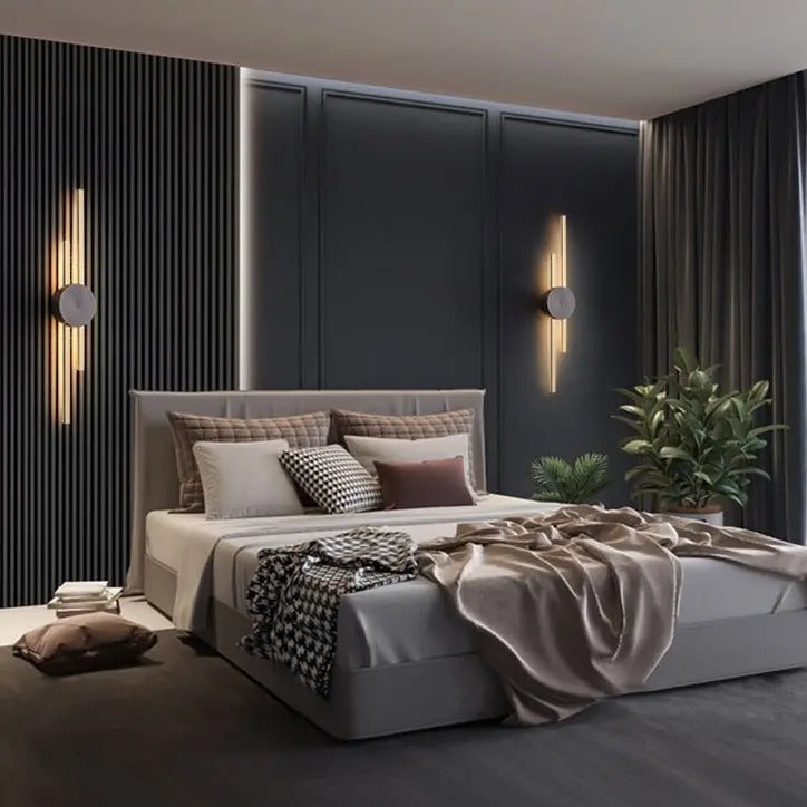 Luxury Minimalist Creative Copper Wall Light — alternate product view 4