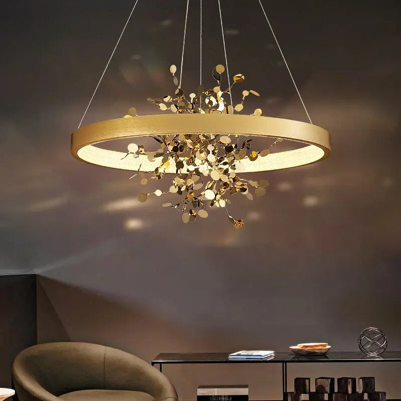 Modern Abstract Chandelier — alternate product view 3