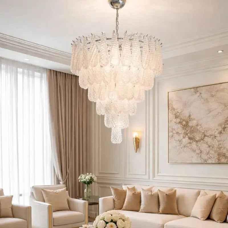 Glass Leaf Wall Light — shown in an interior setting 3