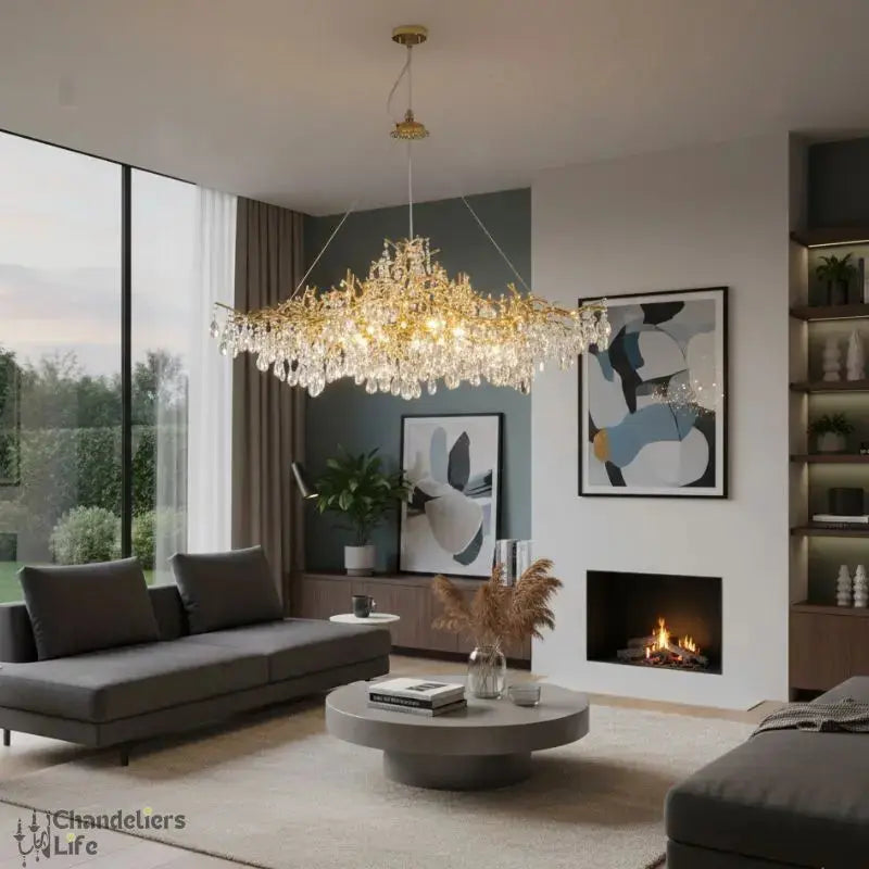 Nordic Tree Branch Chandelier — product view