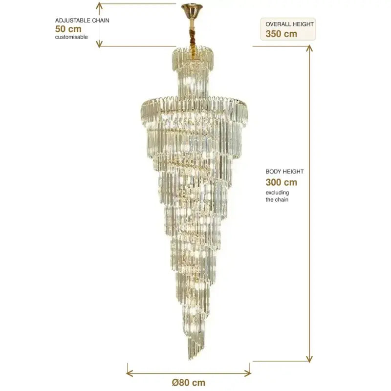 Modern Loft Chandelier — alternate product view 8