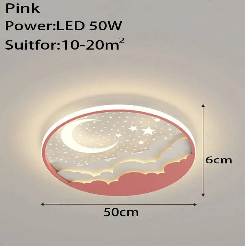 Round Modern Led Ceiling Children Chandelier — alternate product view 11