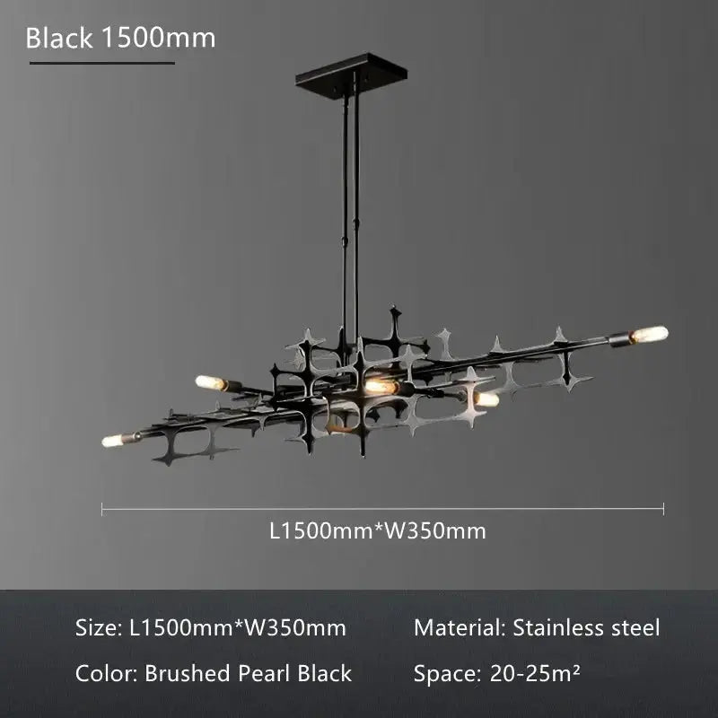 Luxury Chandelier Retro Industrial Lighting — alternate product view 5