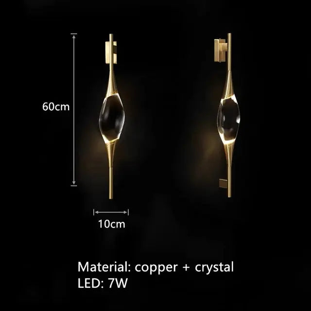 Postmodern Crystal Wall Lamp — alternate product view 10