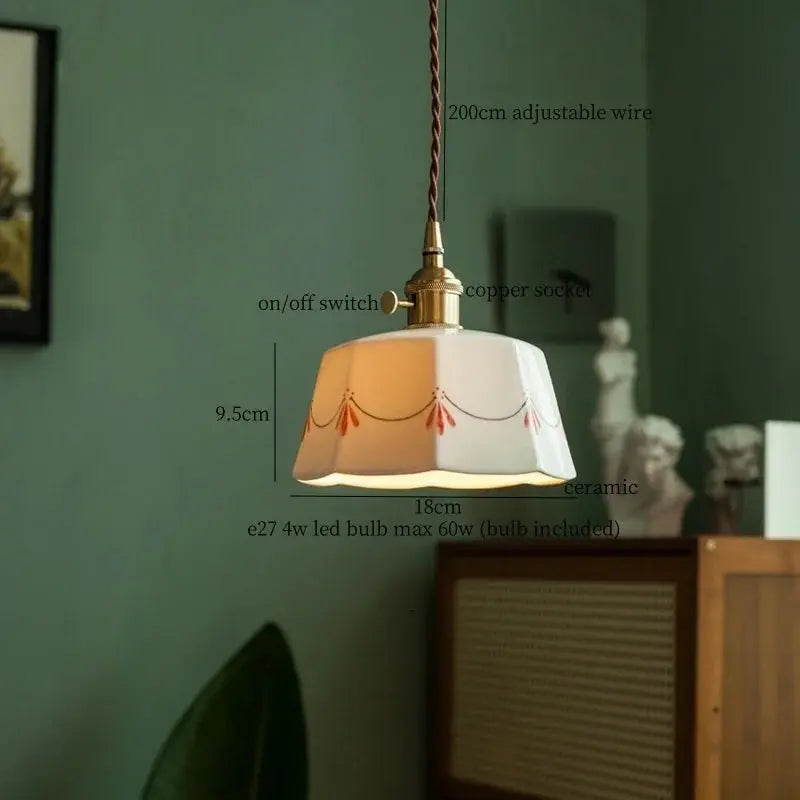 Ceramic Kitchen Hanging Lights — alternate product view 22