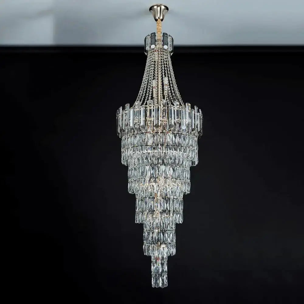 Luxury Villa Staircase Large Chandelier — alternate product view 3
