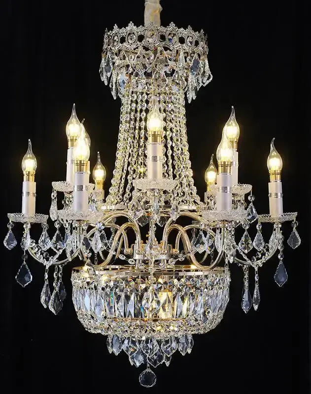 Modern Luxurious Style Crystal Chandelier — alternate product view 7