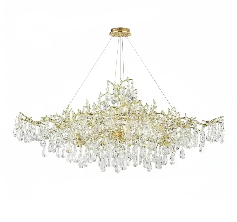Luxury Modern Raindrop Chandeliers — alternate product view 1