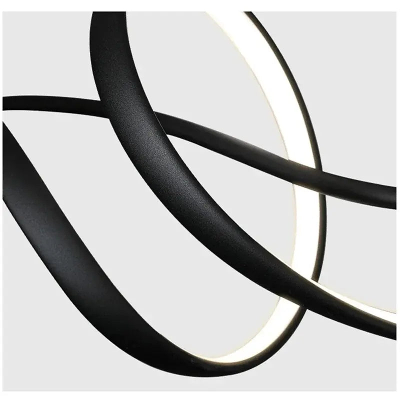 Ribbon Shape Design Dining Island LED Chandelier — alternate product view 5