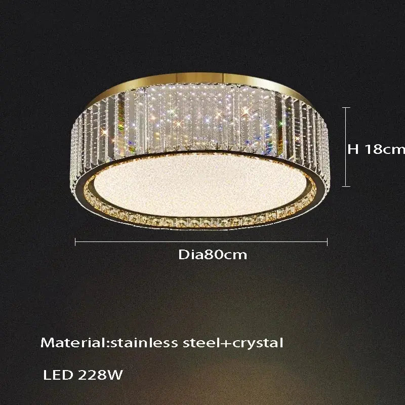 Luxury Crystal Ceiling Lamp — alternate product view 10