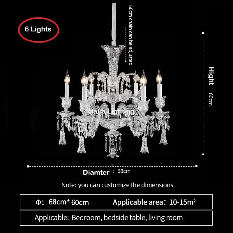 Crystal Extra Large Chandelier — alternate product view 10
