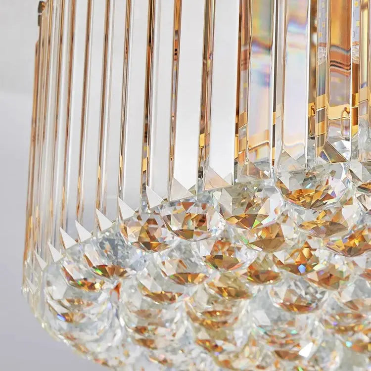 Modern Round Crystal Fixture — alternate product view 4
