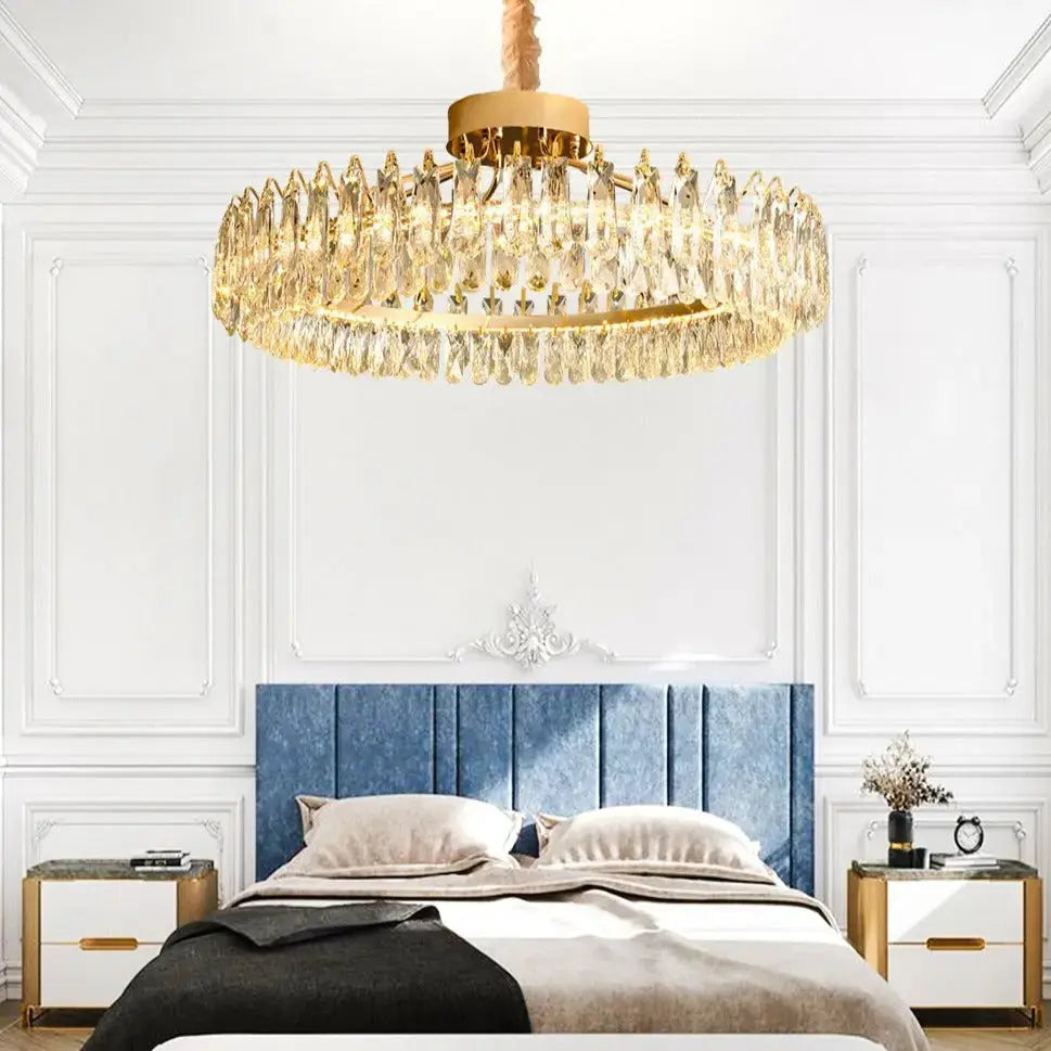 Crystal Modern Gold Lustres — product view
