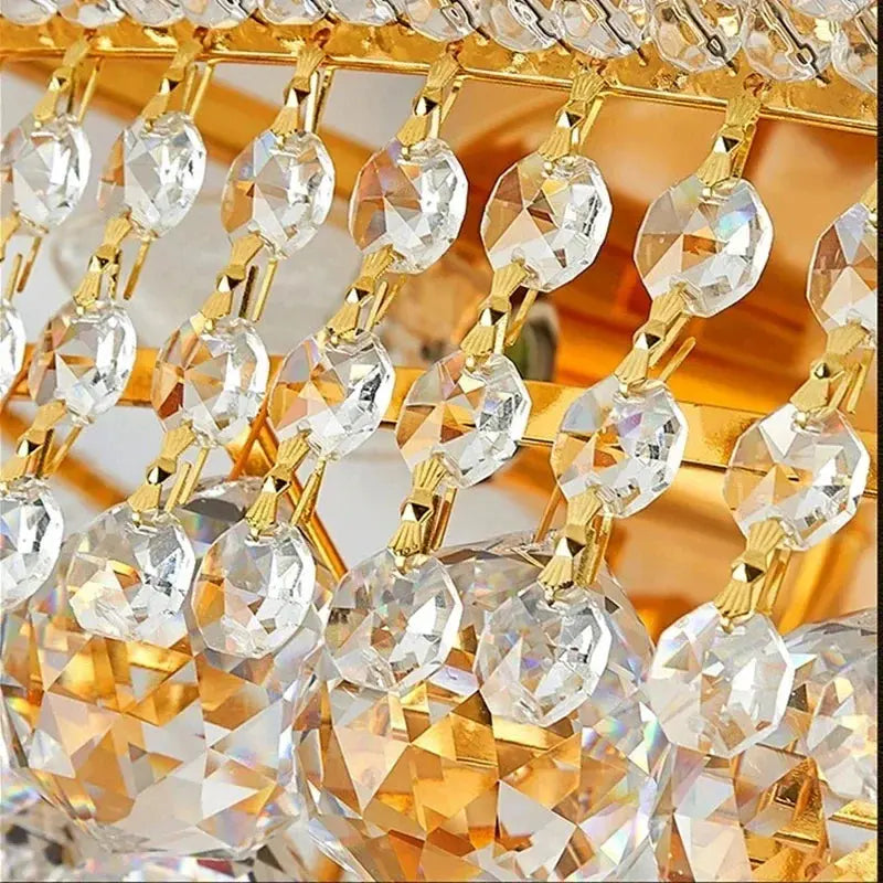 Morden Crystal Ceiling Lamp Bedroom Atmospheric — alternate product view 5