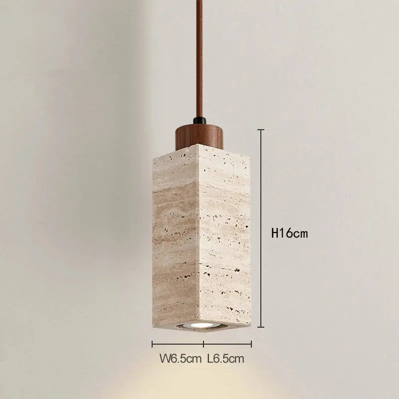 Stone Wabi-sabi Bedroom Lights — alternate product view 6