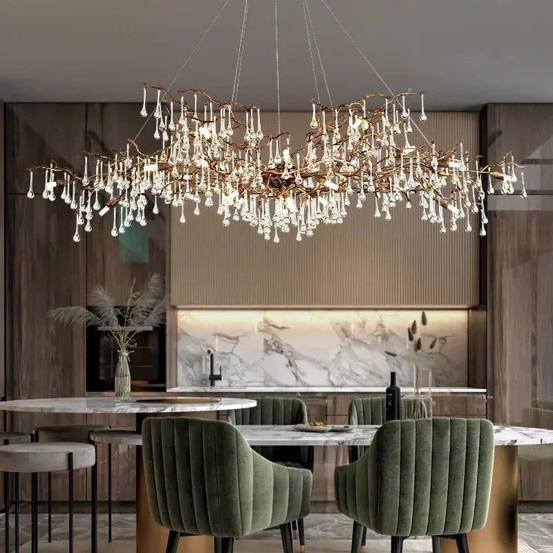 New Vintage Branch Chandeliers — alternate product view 1