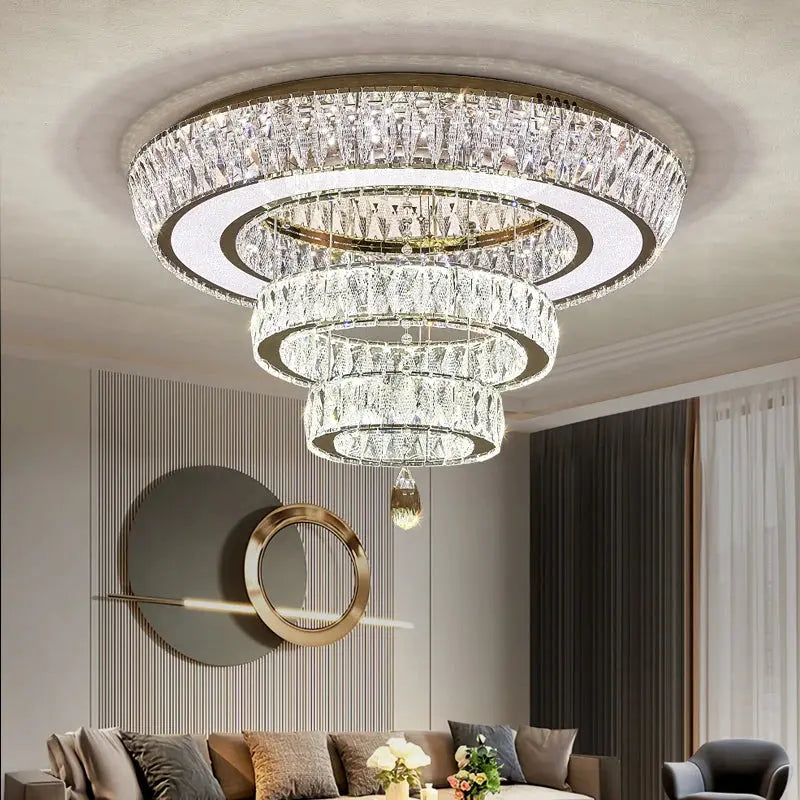 Modern Crystal Luxury Ceiling Light — alternate product view 5