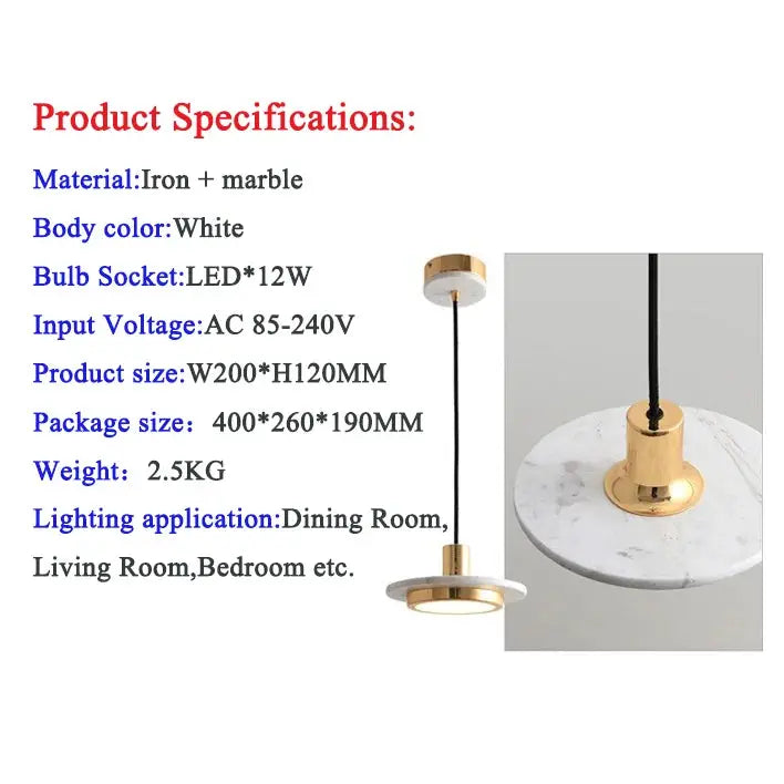 Modern Hotel Dining Pendant Light — alternate product view 13