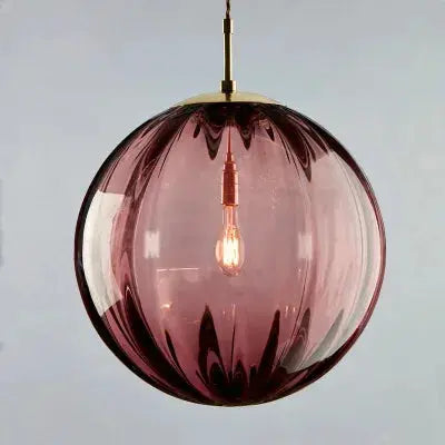 Modern Pendant Light Nordic Glass Ball — alternate product view 8