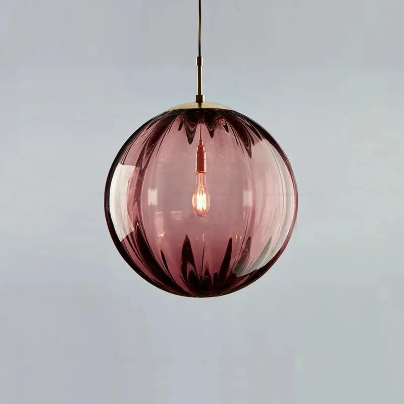 Modern Pendant Light Nordic Glass Ball — alternate product view 6