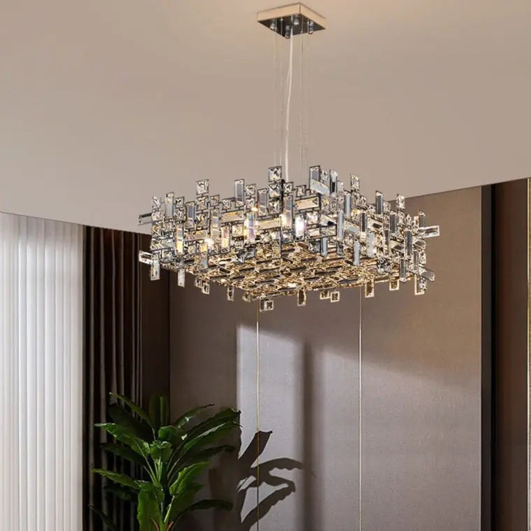 Luxury Villa Duplex Designer Chandelier — alternate product view 5