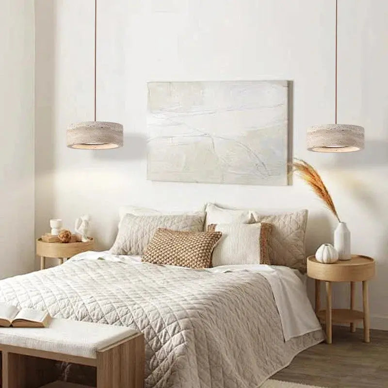 Natural Stone Bedroom Light Fixtures — alternate product view 2