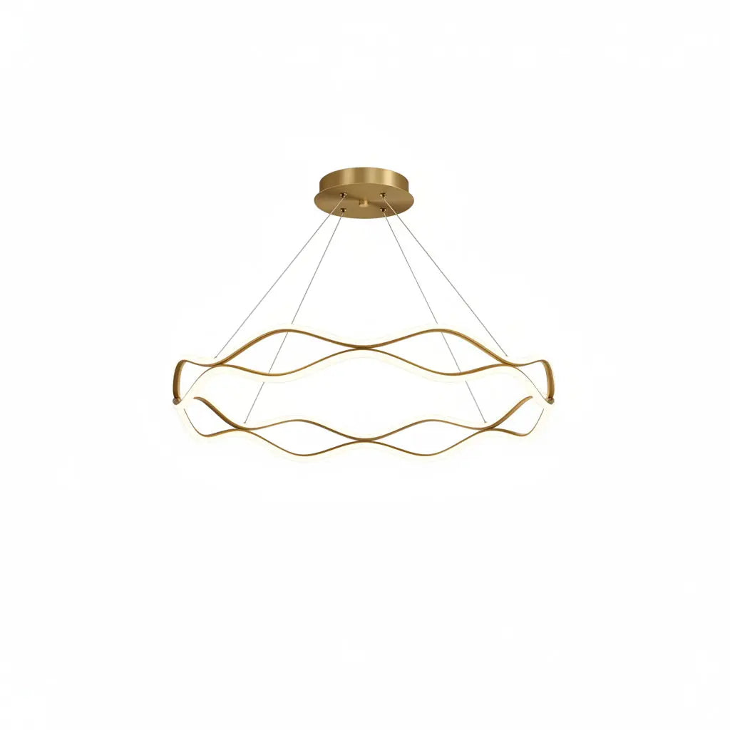 Luxury Ring Hanging Lamp — alternate product view 1
