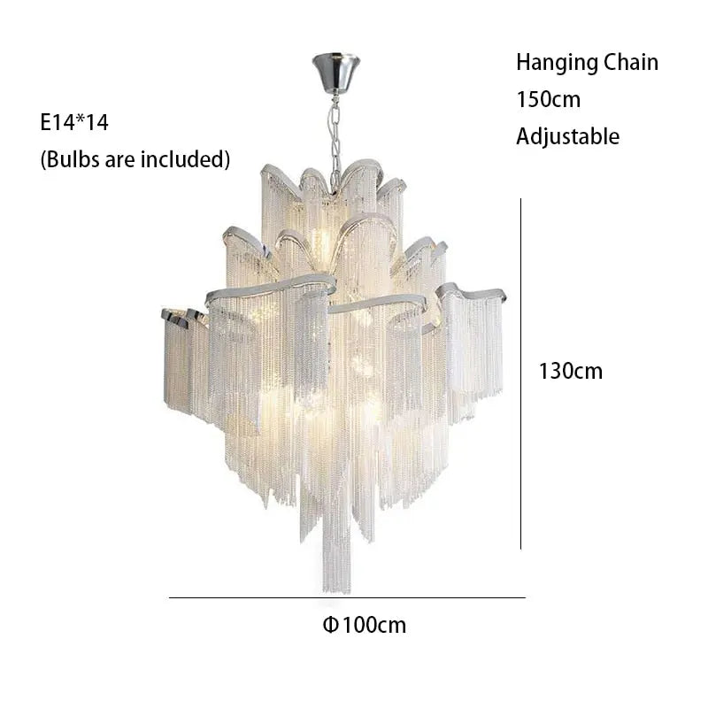 Tassels Hanging Lustres — alternate product view 7